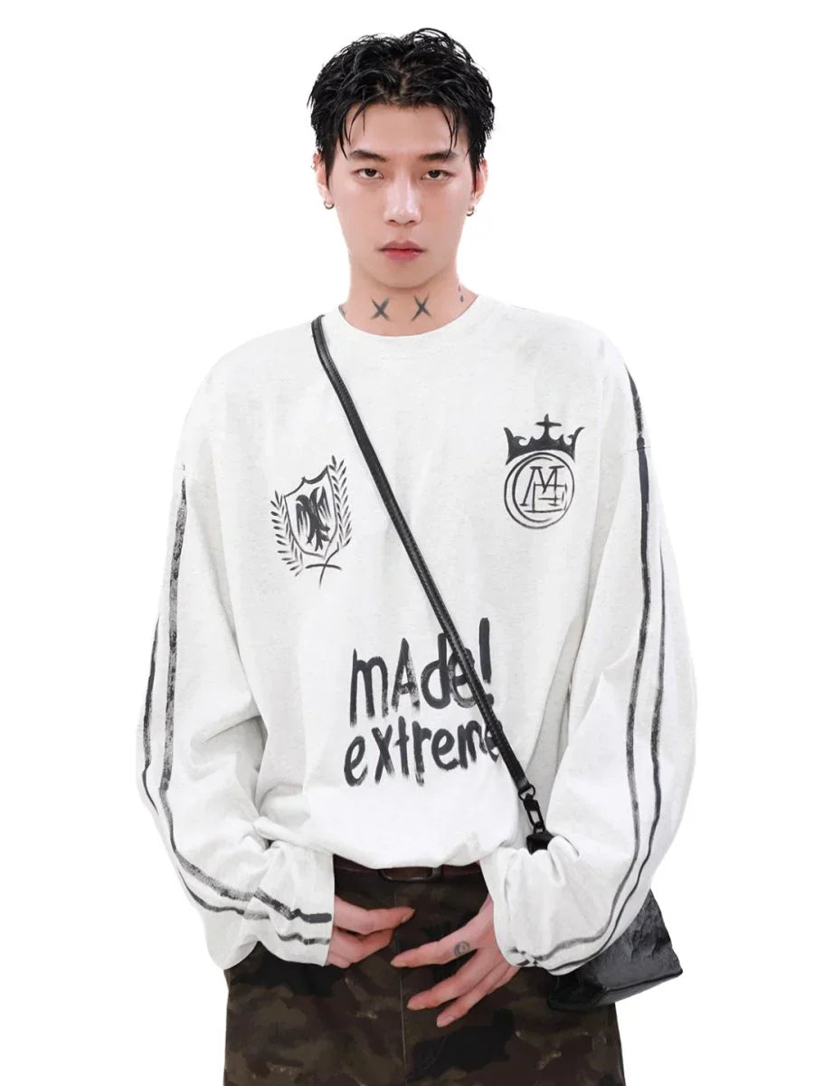 [MRNEARLY] STREET GRAFFITI T-SHIRT J0094