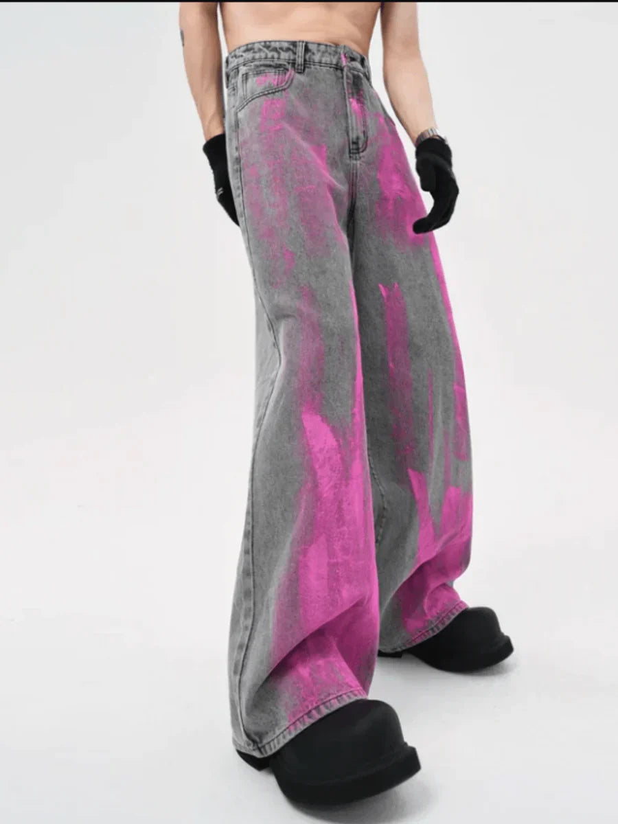 A-TYPE SMOKE GRAY FLOOR MOPPING PANTS B0160