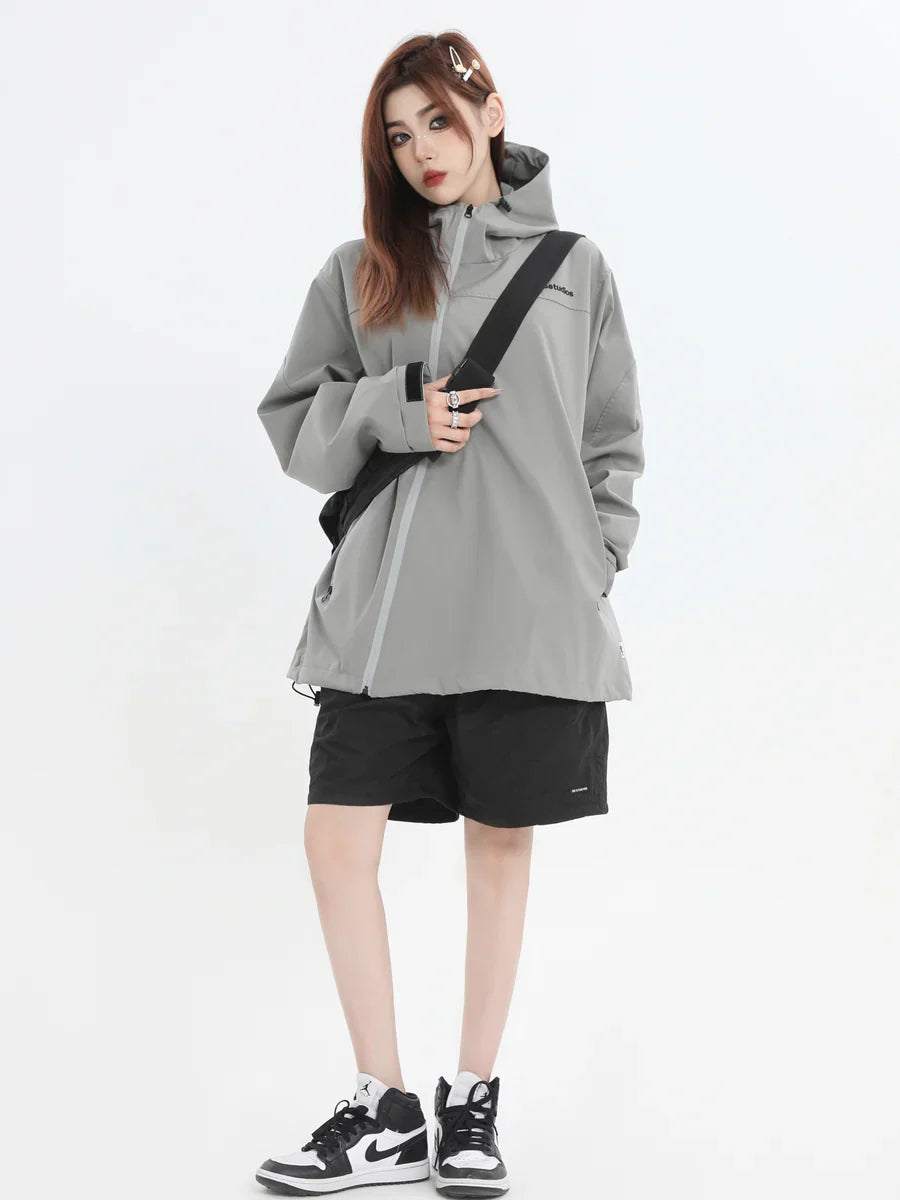 [INSstudios] AMERICAN OBLIQUE ZIPPER T0096