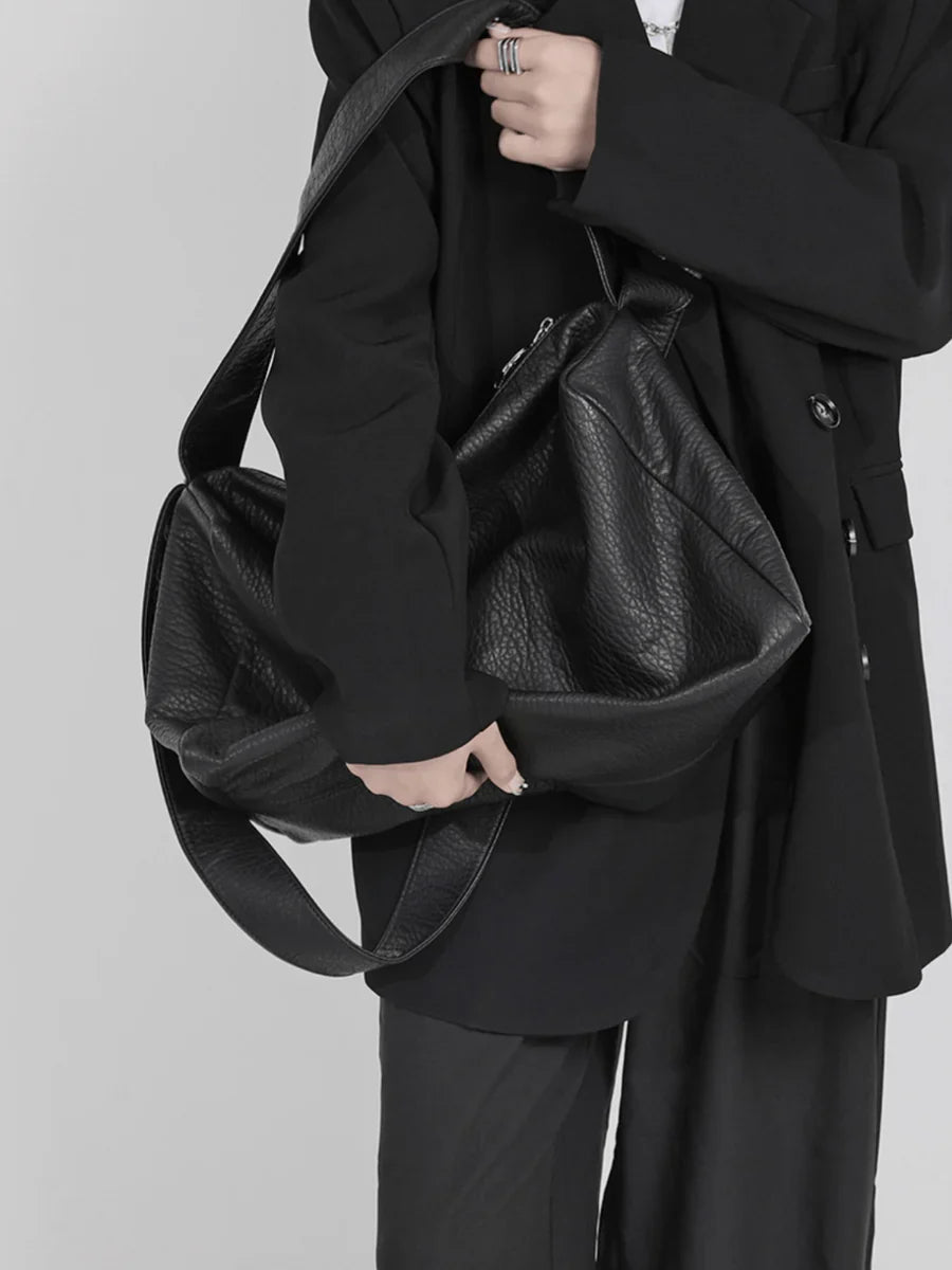 CROSSBODY SOFT LEATHER SHOULDER BAG A0061