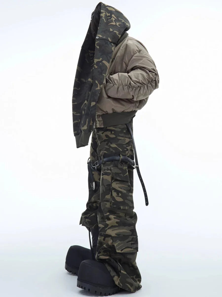 [CULTUREE] カモフラージュコットンジャケット T0088