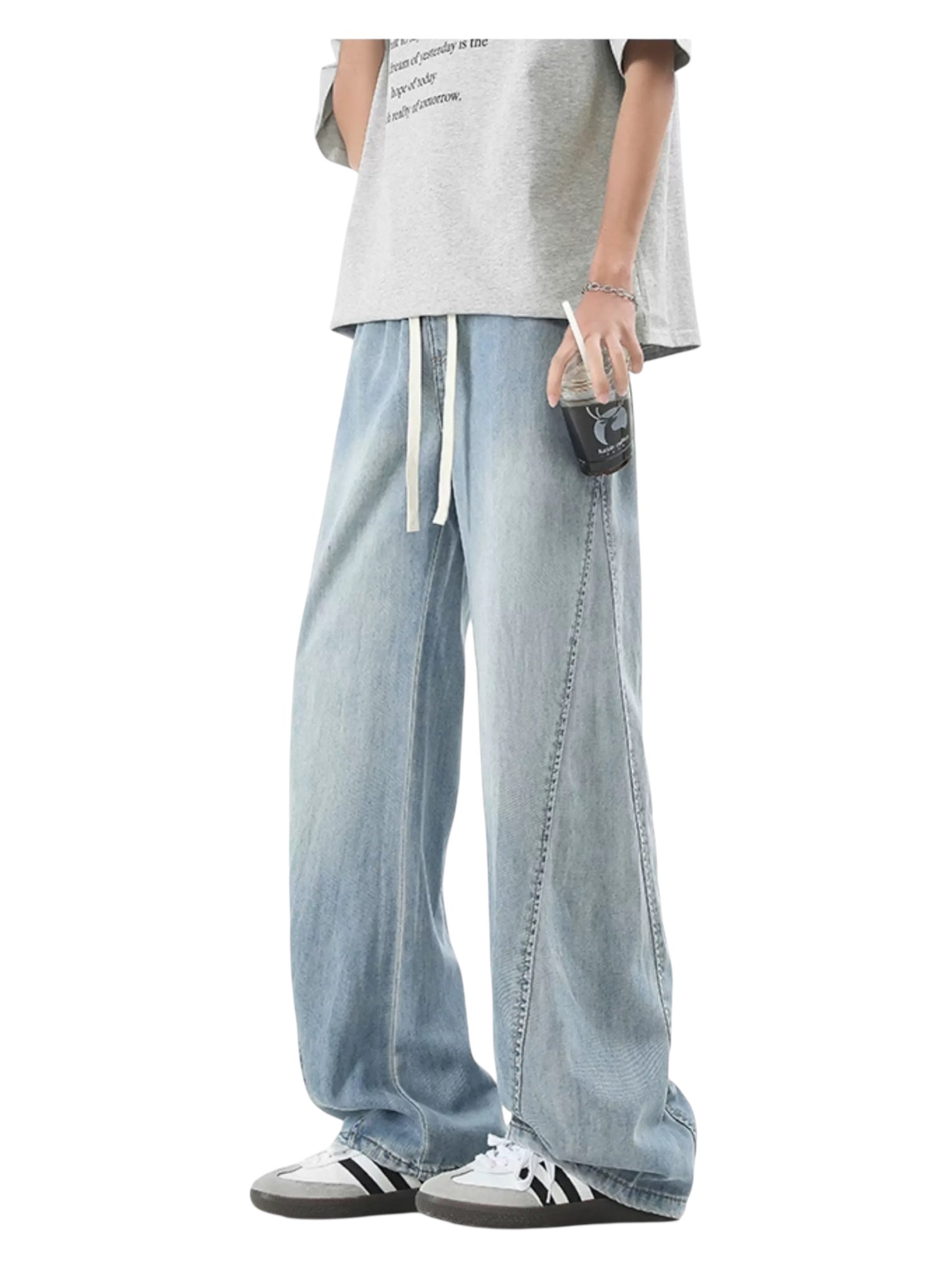 CLEANFIT DRAPE JEANS B0192