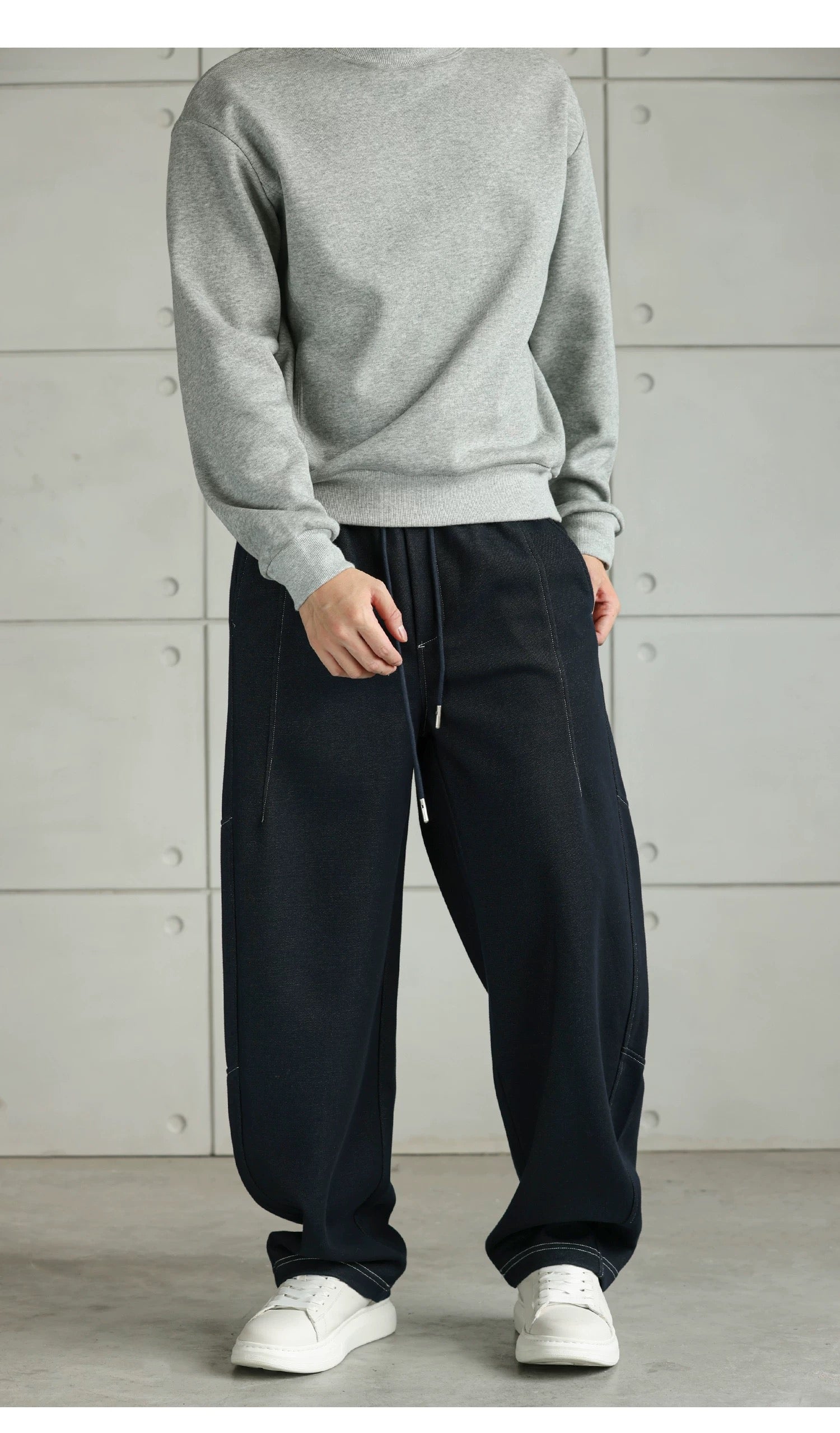 Men’s Retro American Raw Denim Jeans B0031