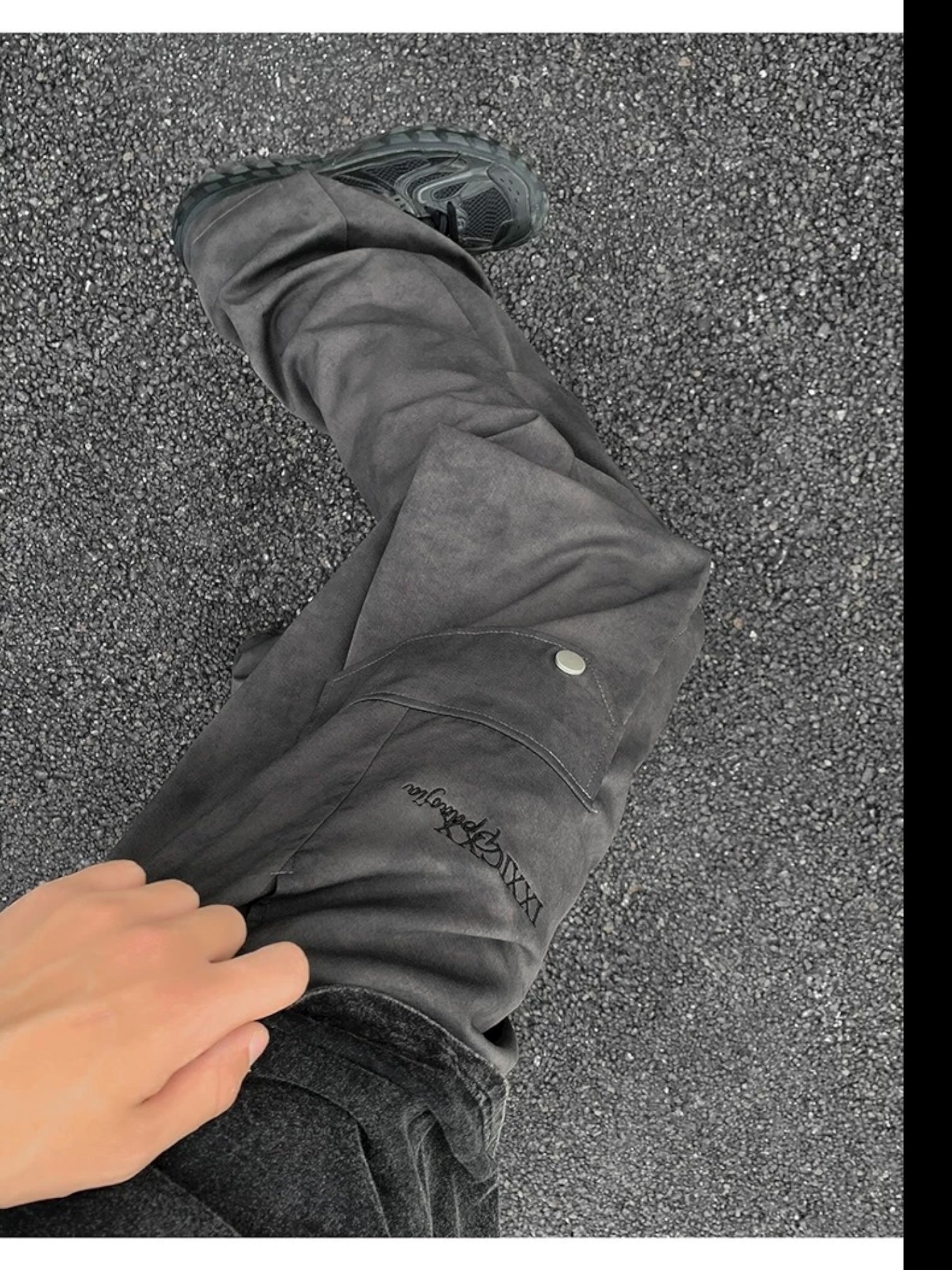 DIRTY-DYE UTILITY TROUSERS B0188