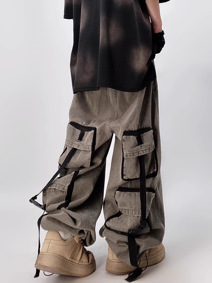 multi-pocket jeans B0141