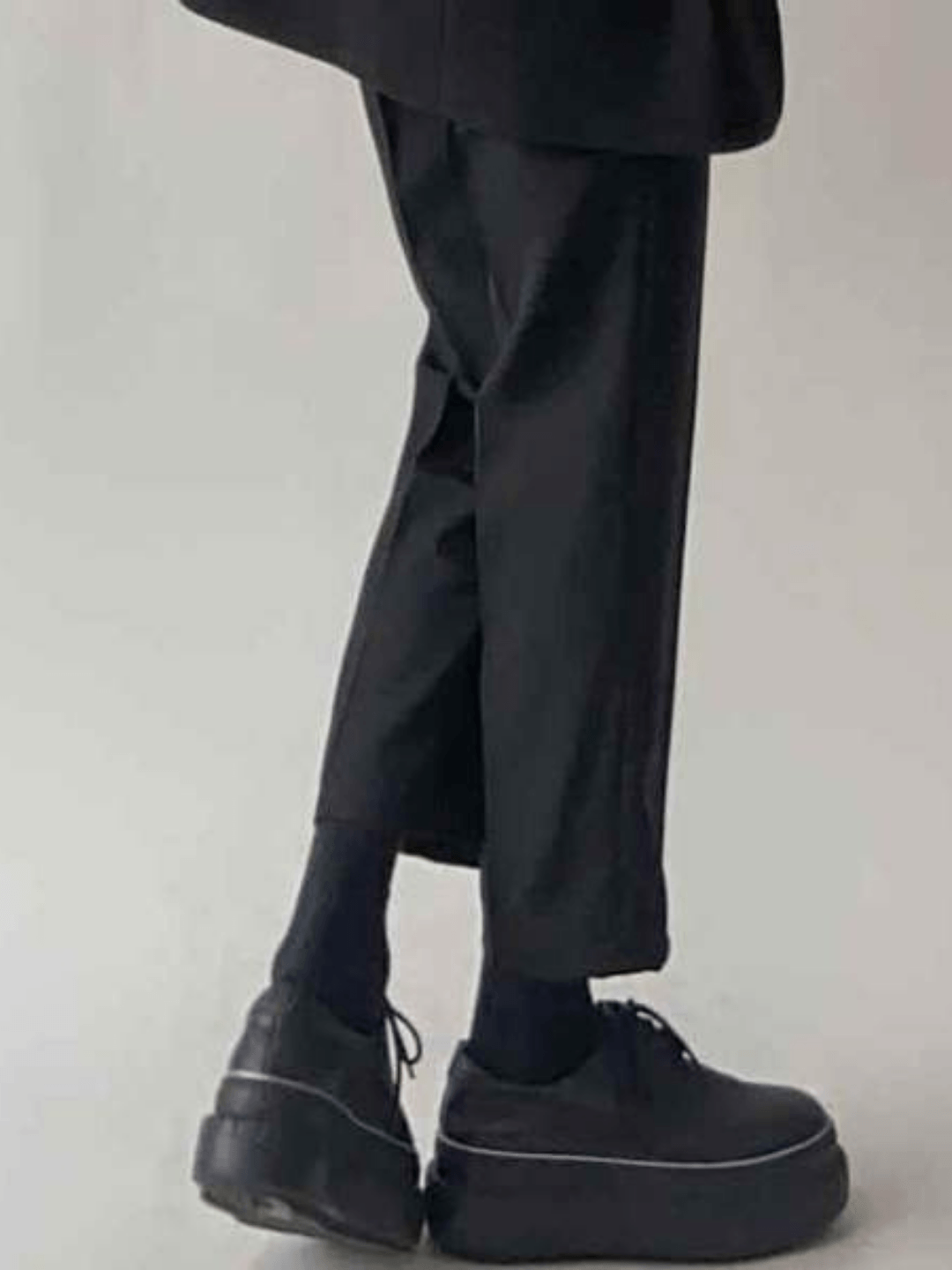 Center Press Ankle Slacks B0154