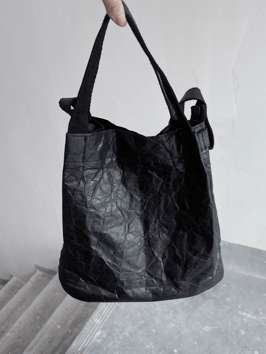 Dark Style Crumpled Bag A0070