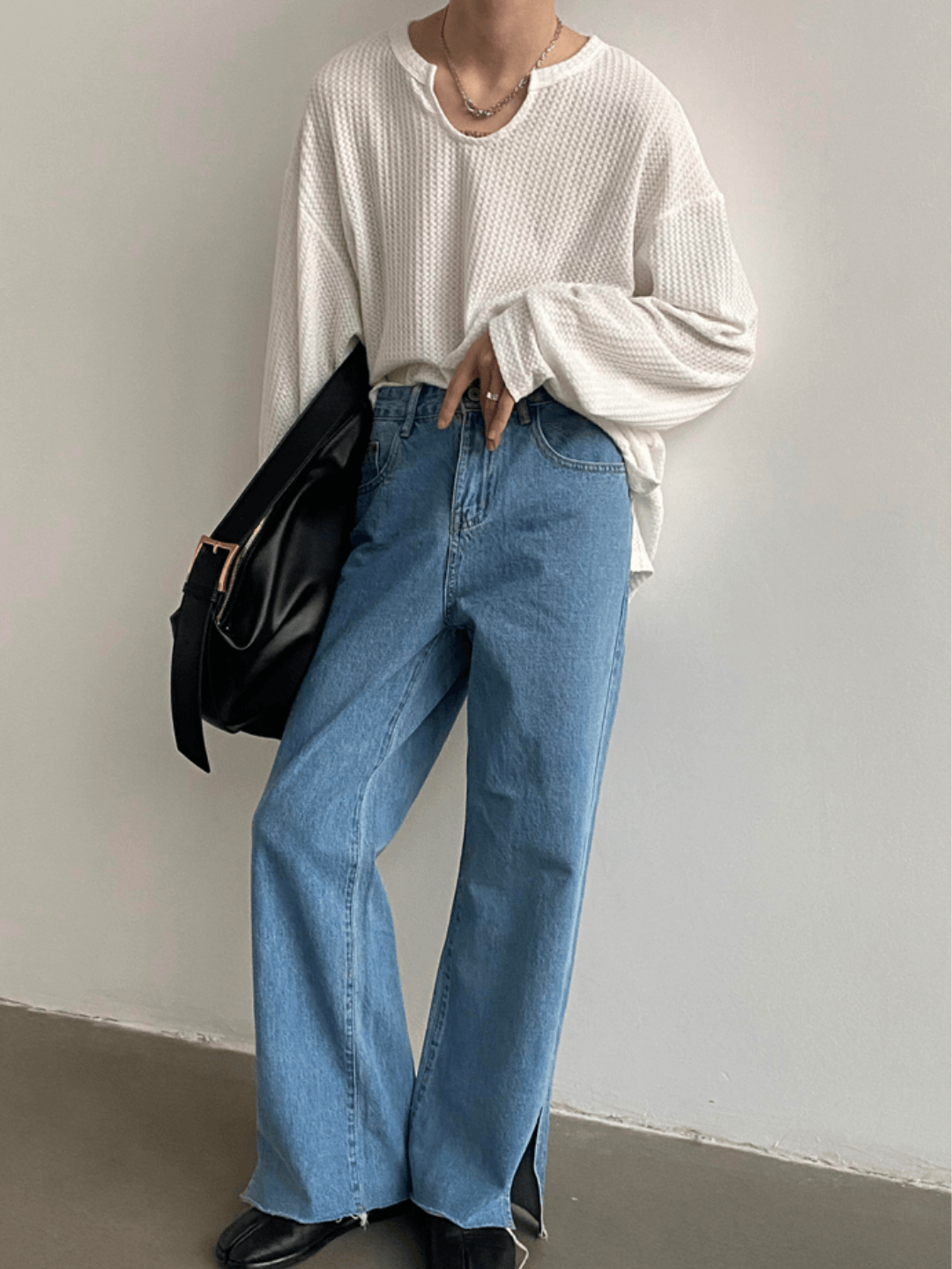 [GENESISBOY] thin bump t-shirt J0102