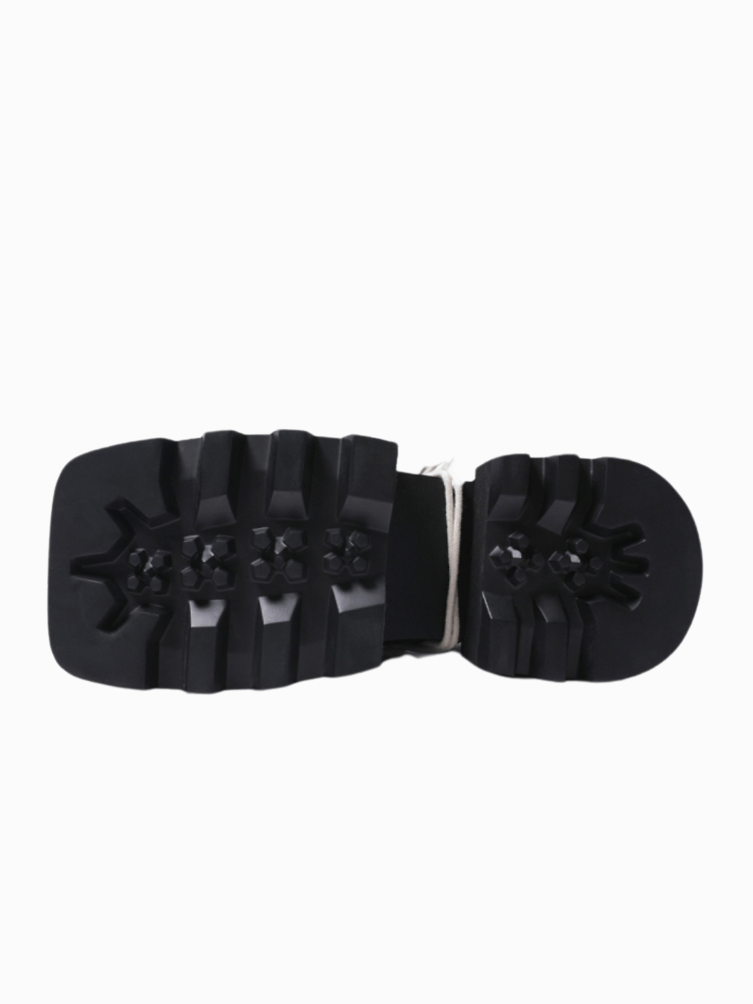 leather square head lace-up Derby shoes S049