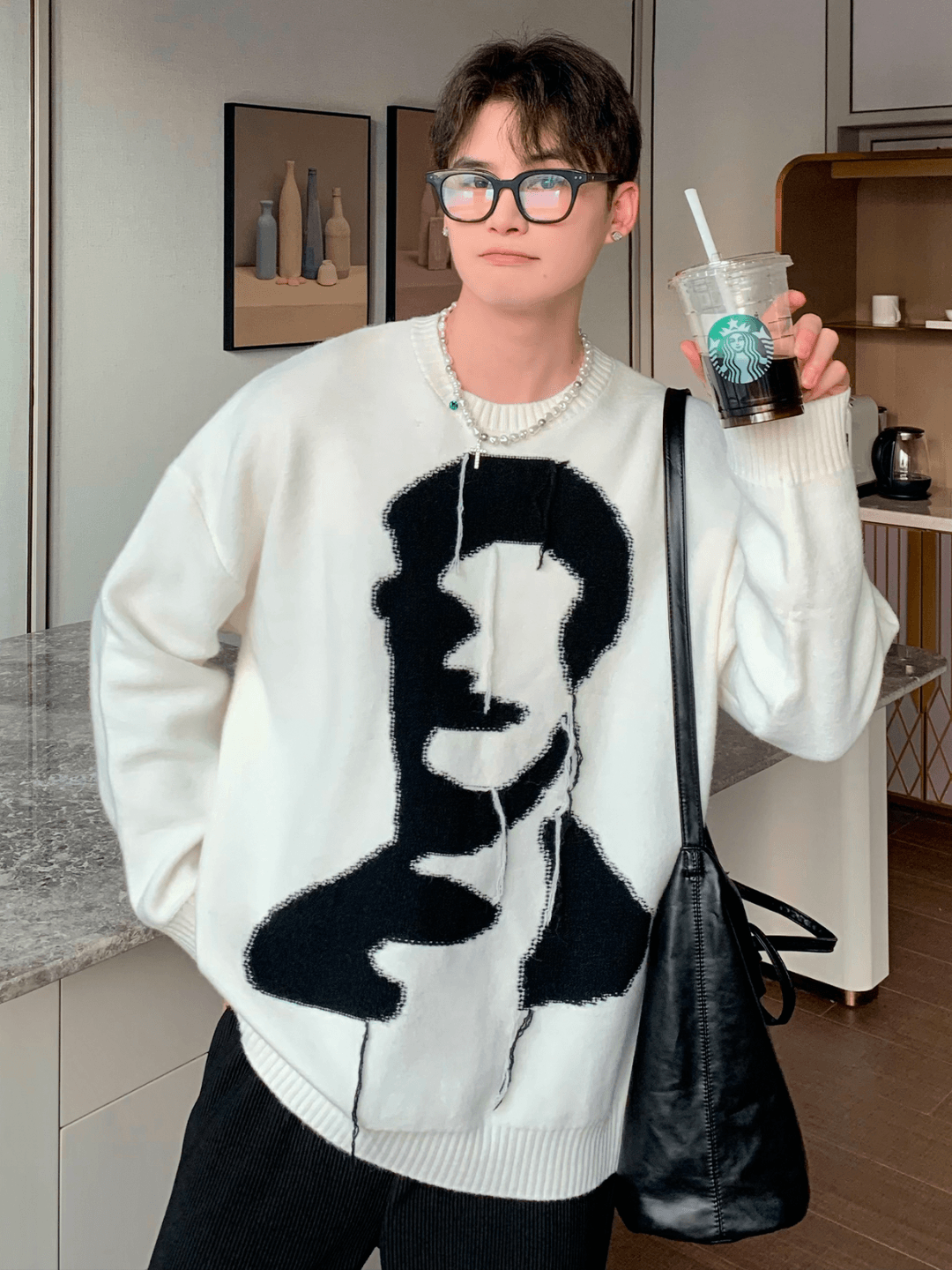 [CUIBUJU] High End Round Neck Sweater S0193