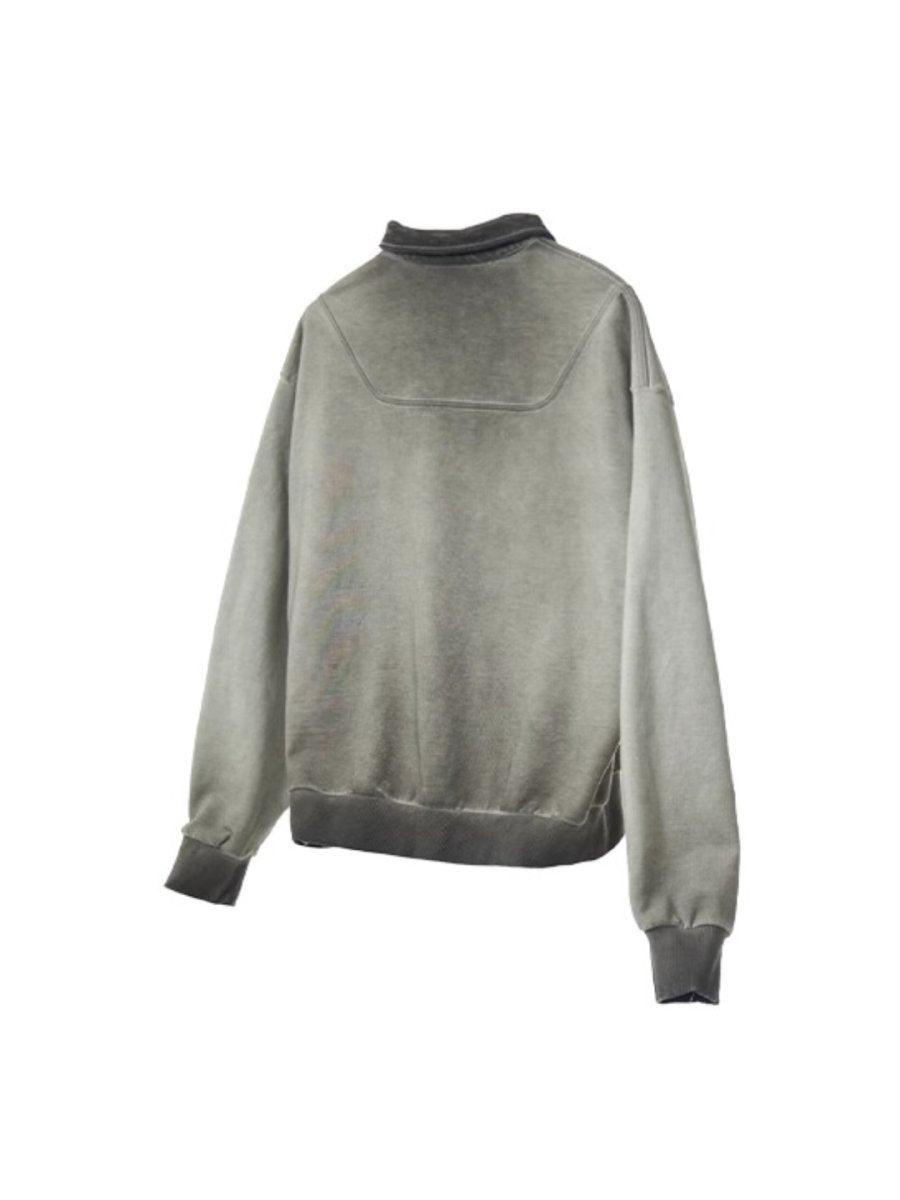 [PEOPLESTYLE] Polo Neck Sweatshirt S0213