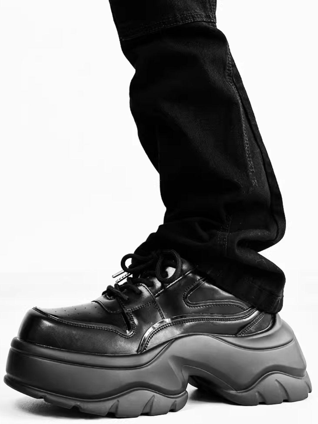 Black daddy shoes S022