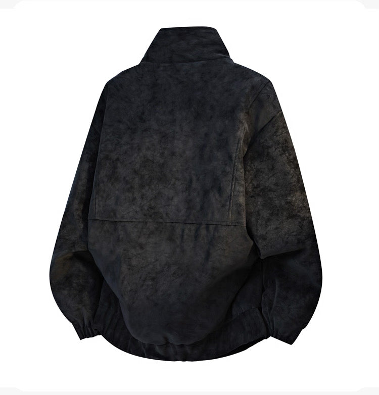 American Retro Leather Down Jacket for Men f0500