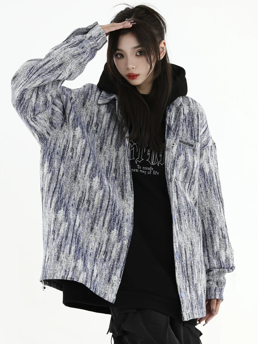 [INSstudios] WASHED DENIM JACKET S0066