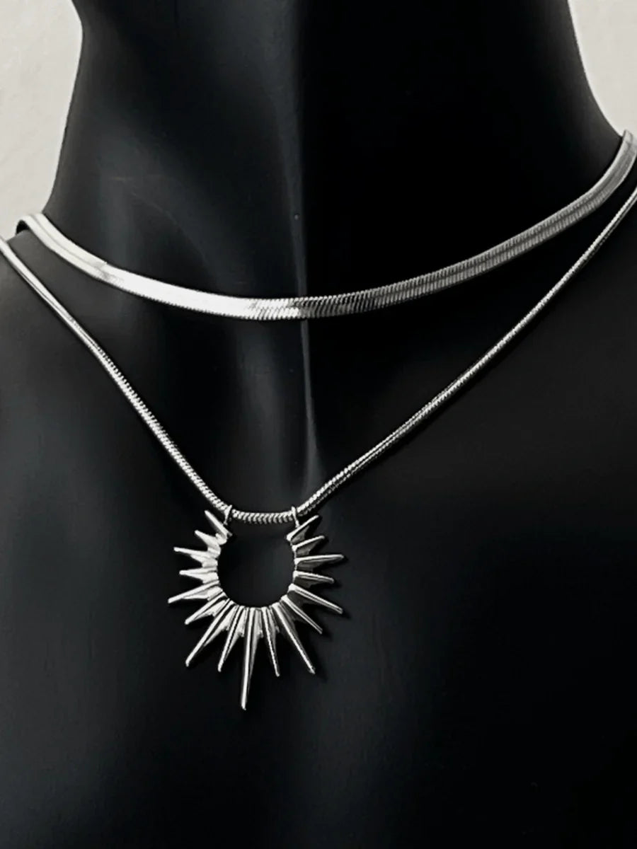 STEEL LUXURY NECKLACES A0035