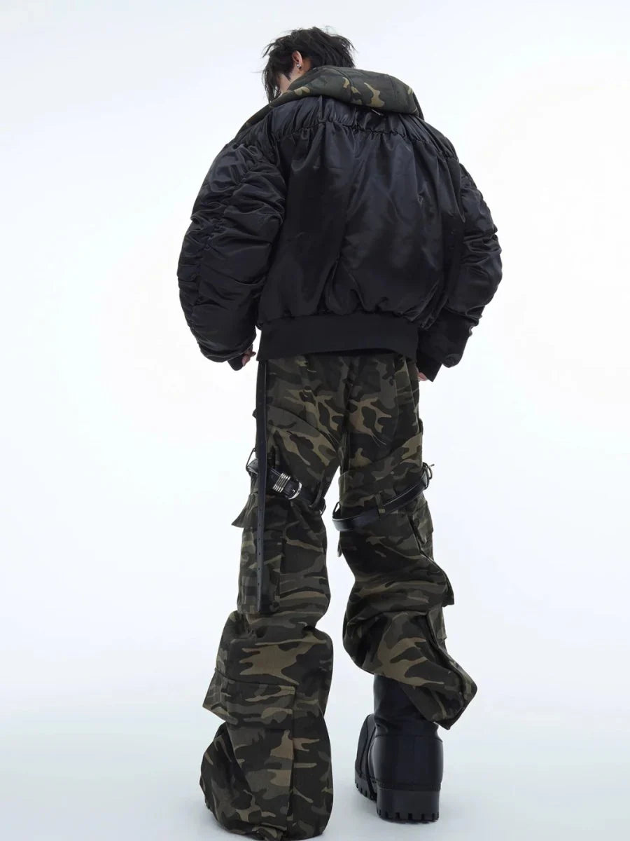 [CULTUREE] カモフラージュコットンジャケット T0088