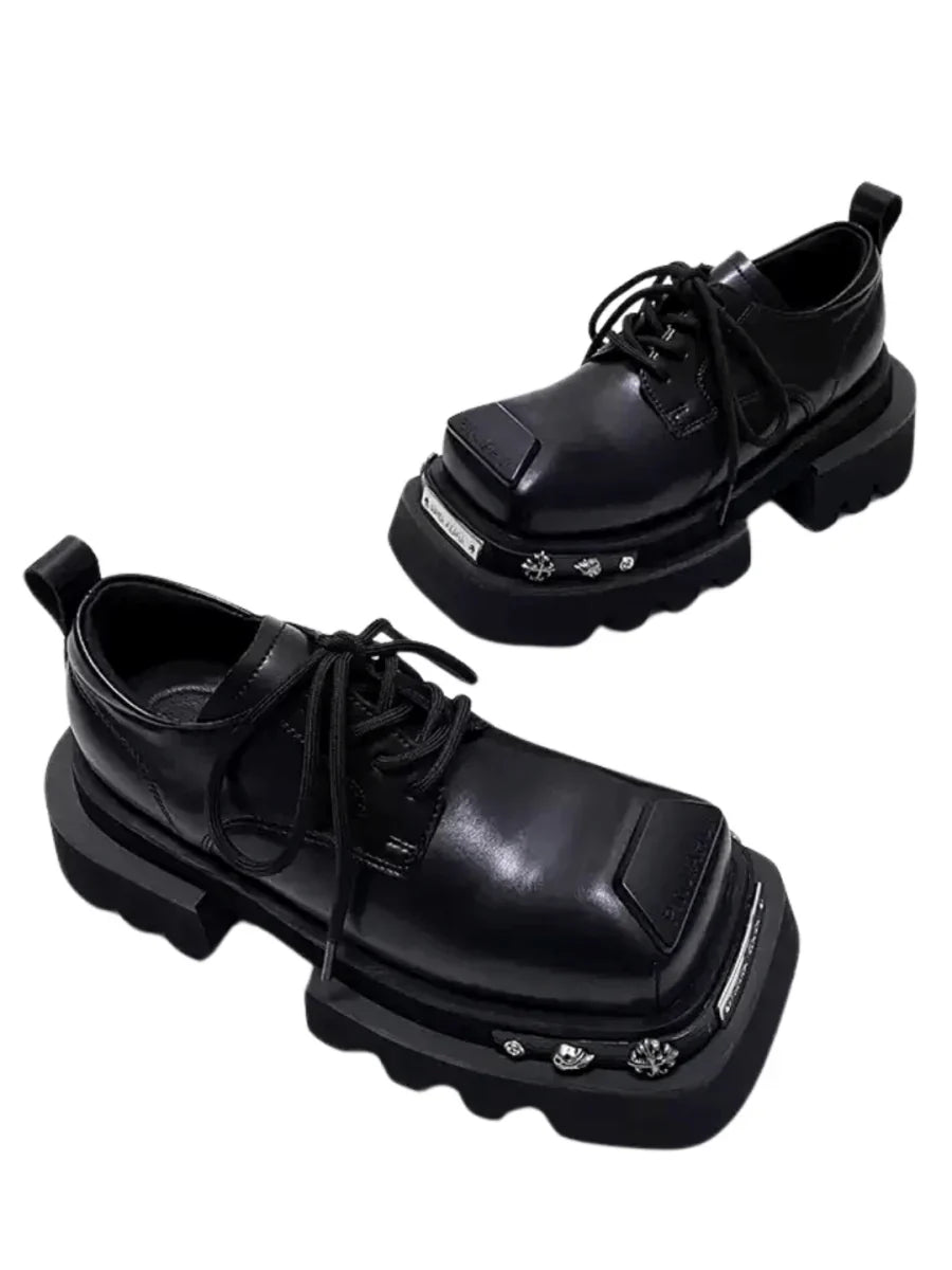 SQUARE HEAD DERBY SHOES S064