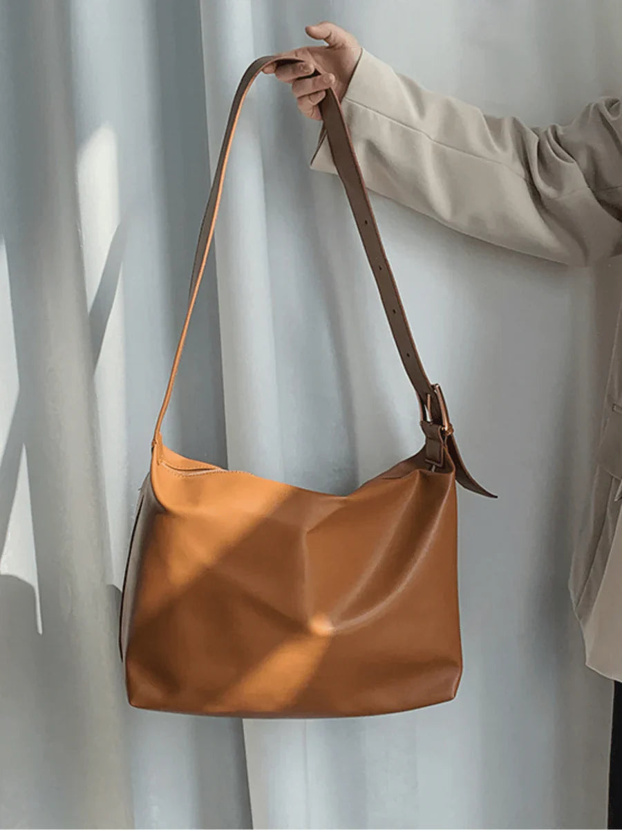 KOREAN STREET LEATHER SHOULDER BAG A0062