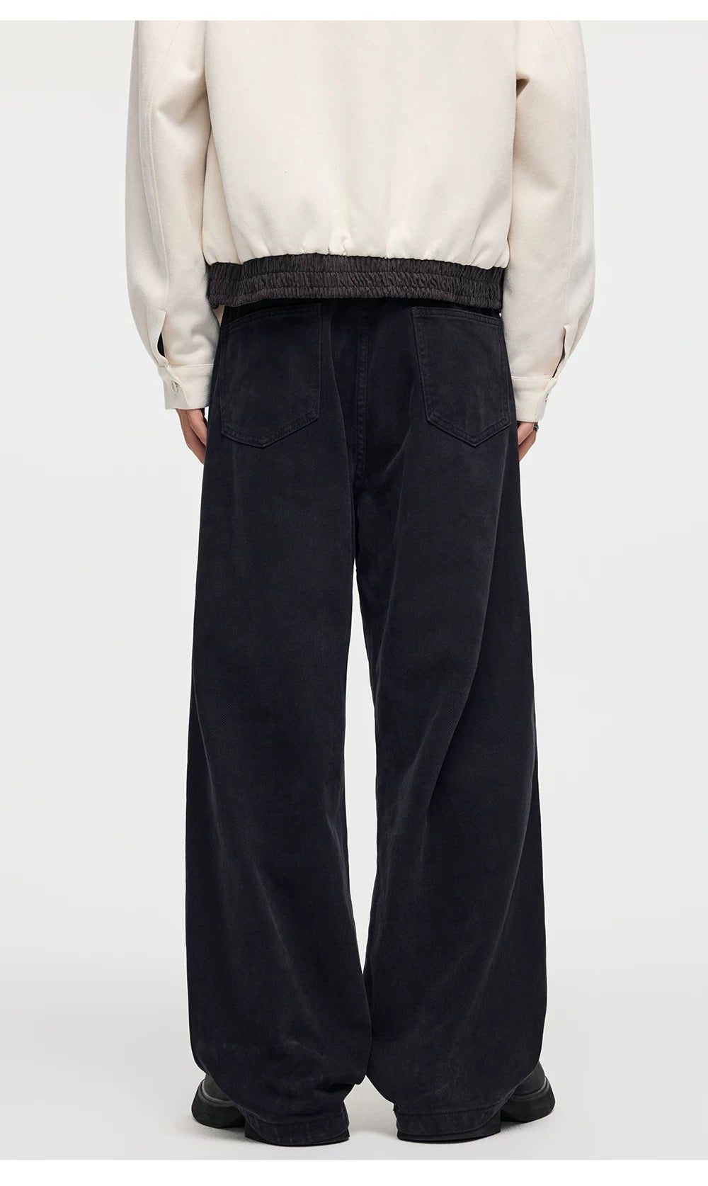 Men’s Vintage American Wide-Leg Denim Jeans B0014