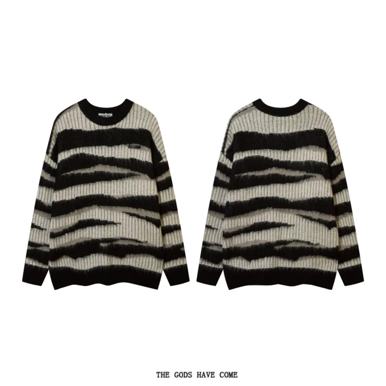 Men’s American Streetwear Oversized Sweater S0011