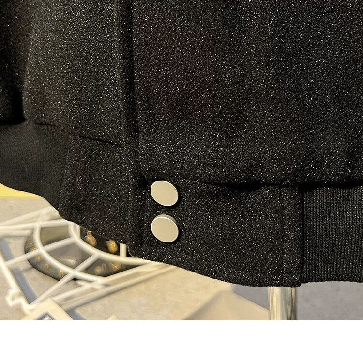 Chaqueta corta de lana – Prenda de abrigo vintage estilo urbano americano T0024