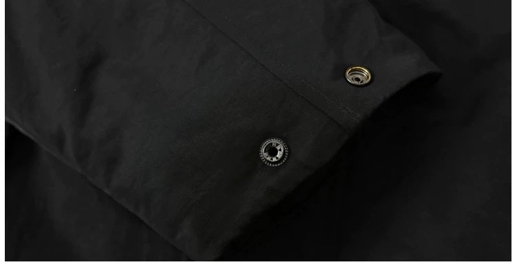 Men’s Detachable Fur Collar Padded Jacket – American Retro Winter Street Outerwear T0055