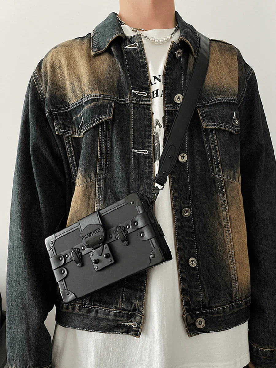 NEUTRAL WIND CROSSBODY SQUARE BAG A0058