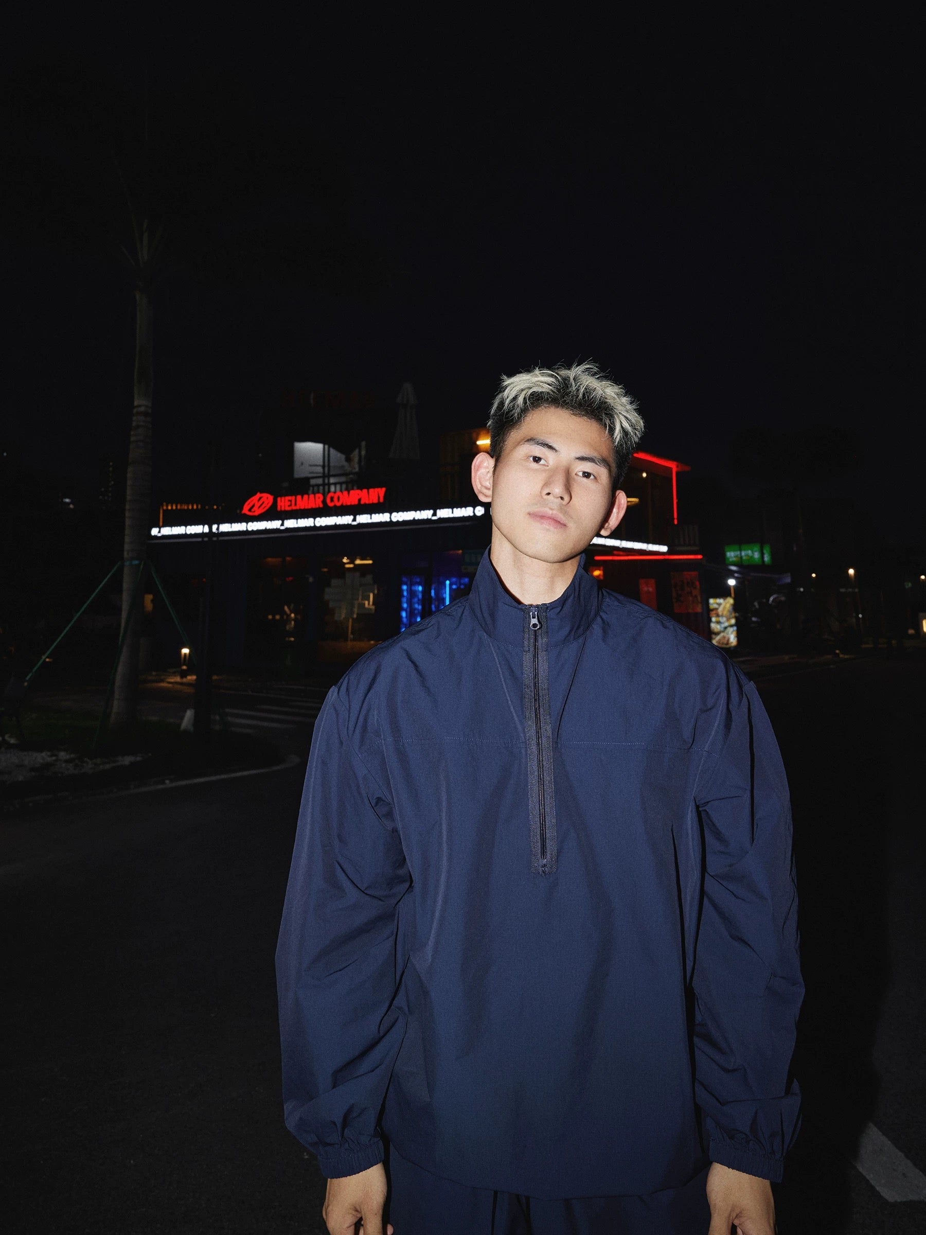 Men’s Retro Sport Lounge Set | Lightweight Fall Tracksuit with Loose Pullover & ShortsT0055