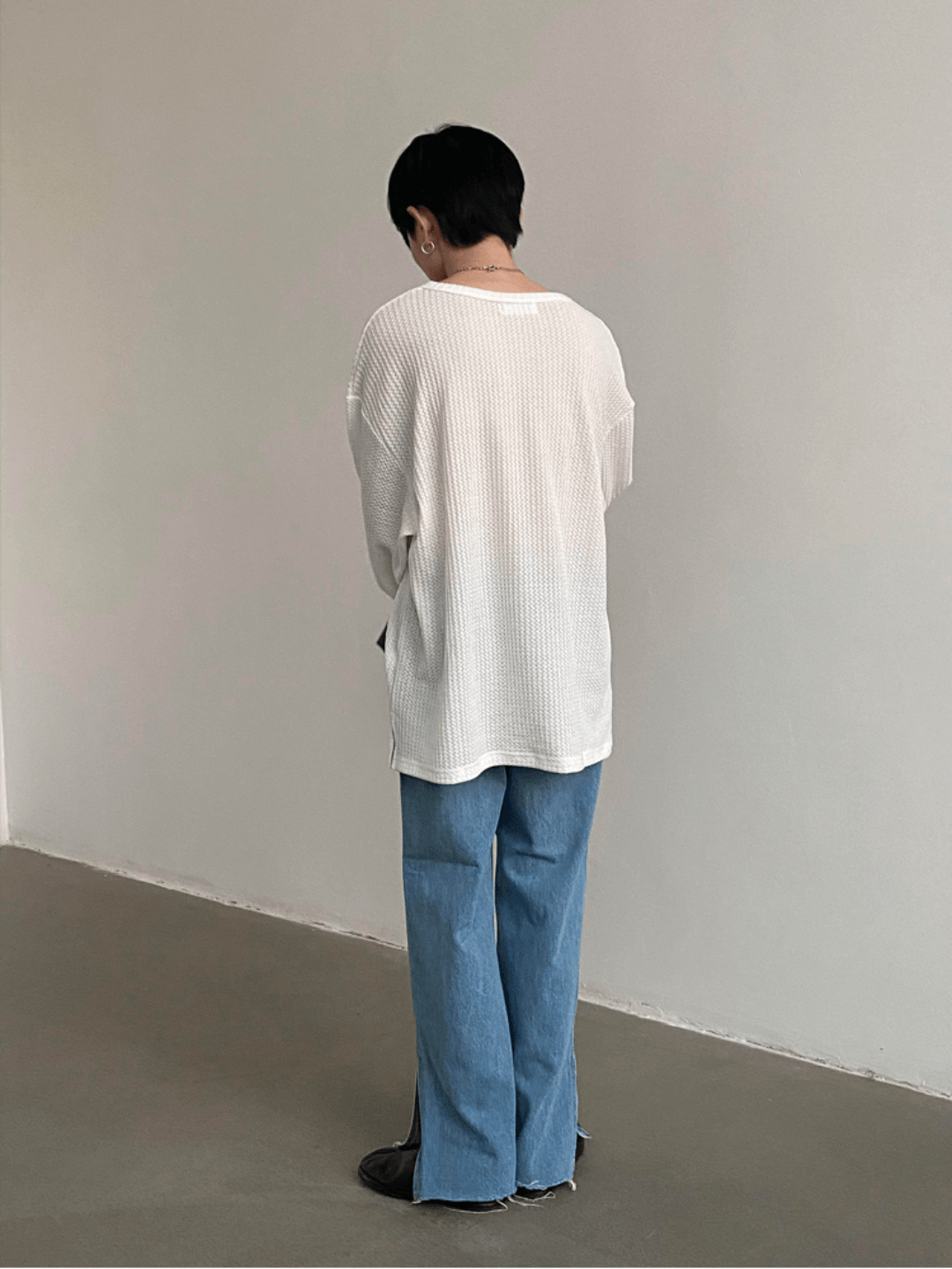 [GENESISBOY] thin bump t-shirt J0102