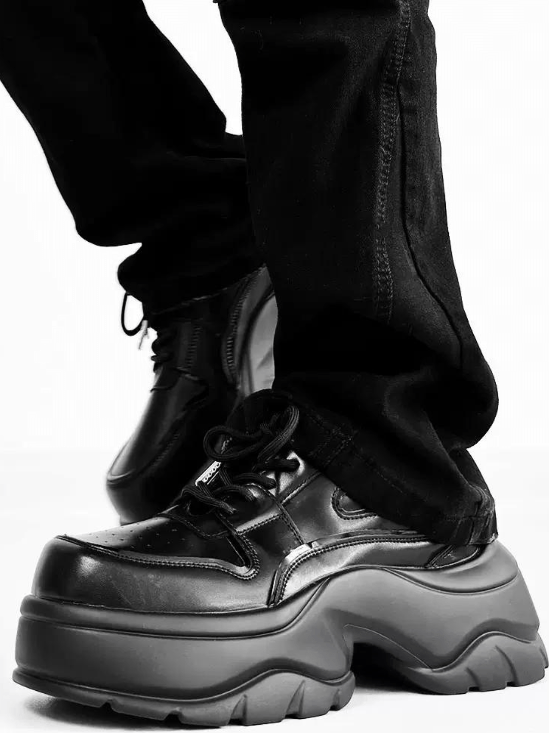 Black daddy shoes S022