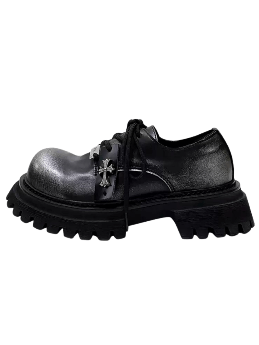 punk rock Derby shoes S020