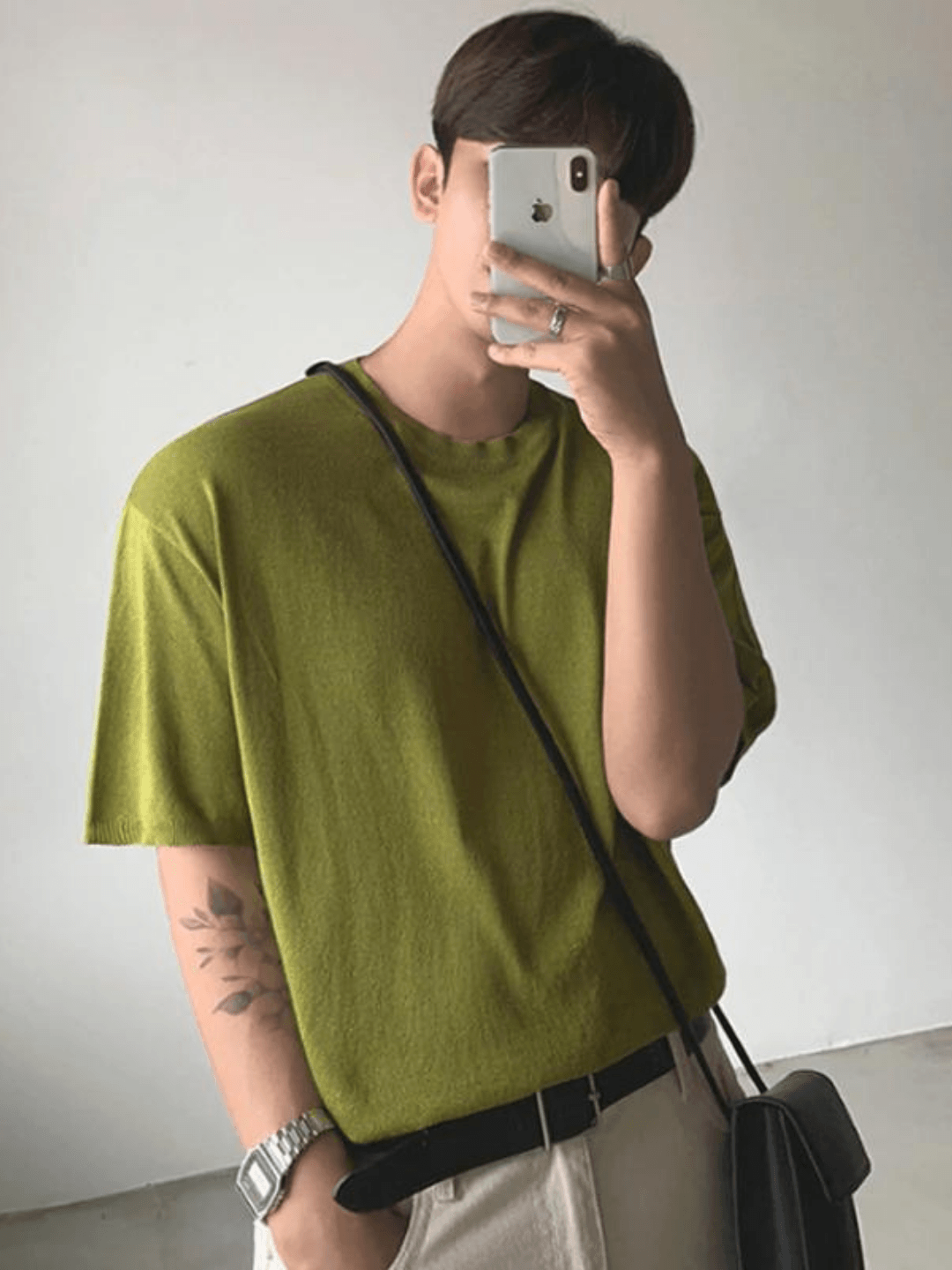 [MRCYC] Leather shoulder bag A0073