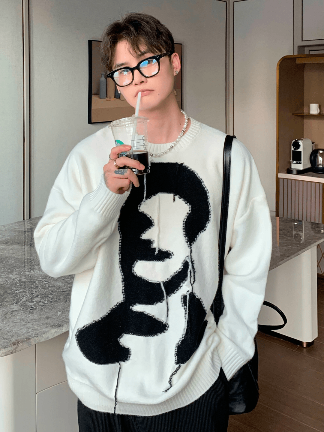 [CUIBUJU] High End Round Neck Sweater S0193