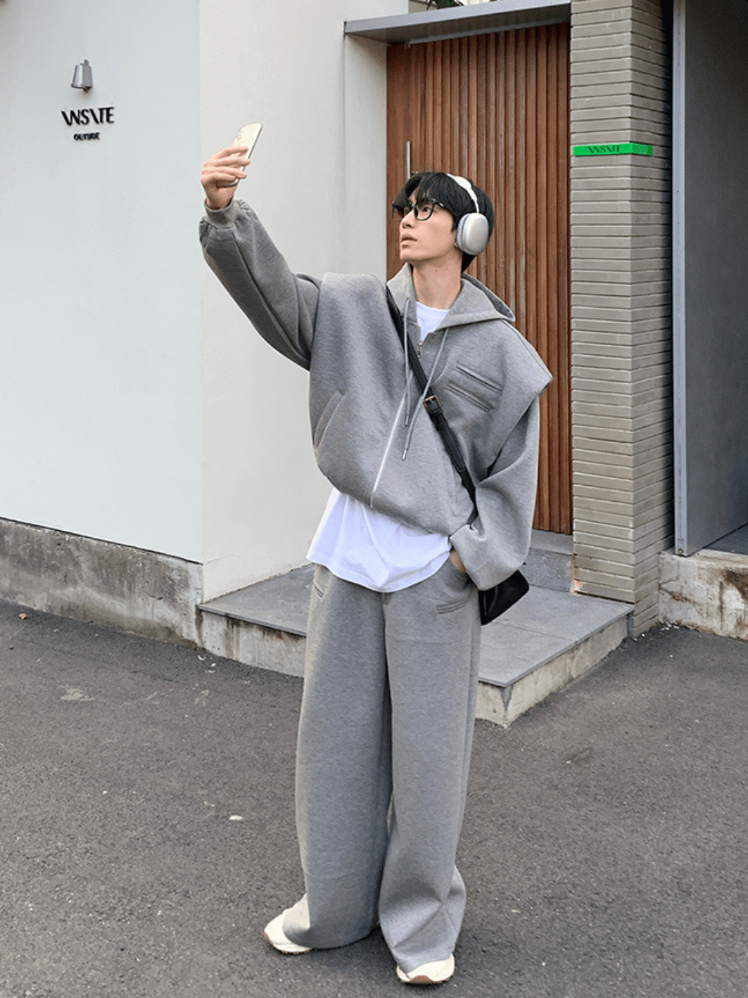 [ONELYC1NS] two-piece loose jacket and pants S0158