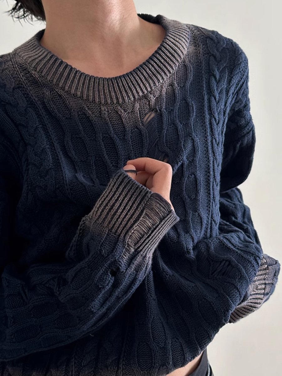 [GENESISBOY] pullover sweater S0197