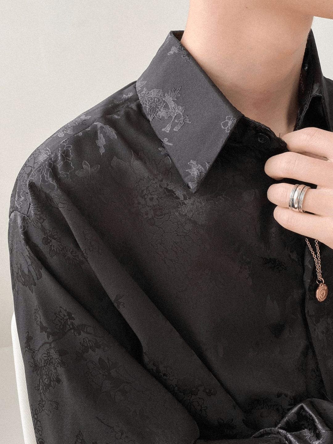 [DAZIONED] Trend Drape-in Shirt J0122