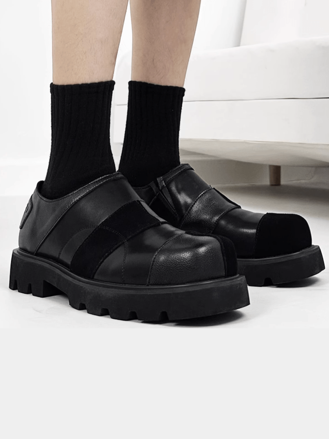 British casual slip-on loafers S038