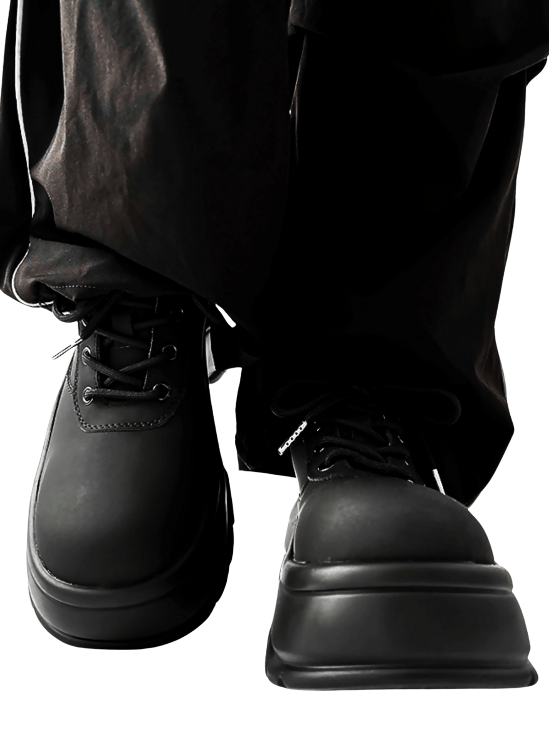 Thick-soled Derby Shoes S048