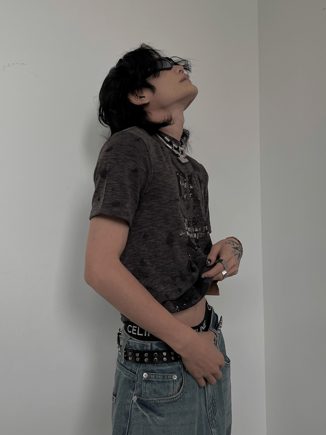 [SOULWORKER] punk genderless t-shirt J0097