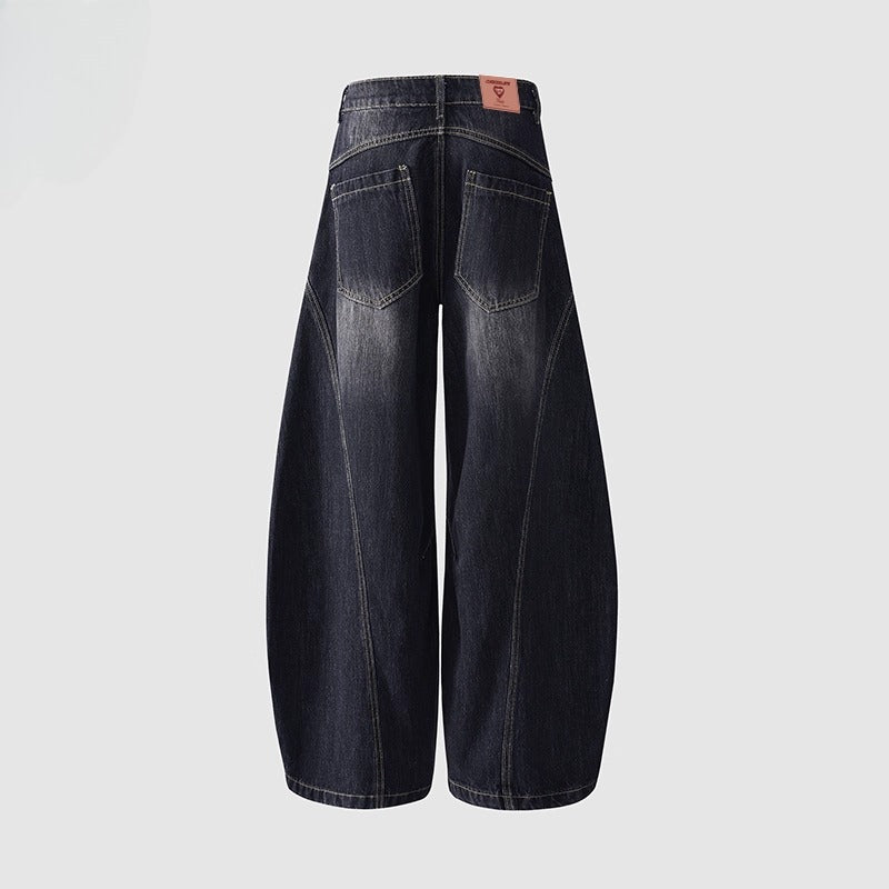 American Wash Wide Leg Jeans B0173