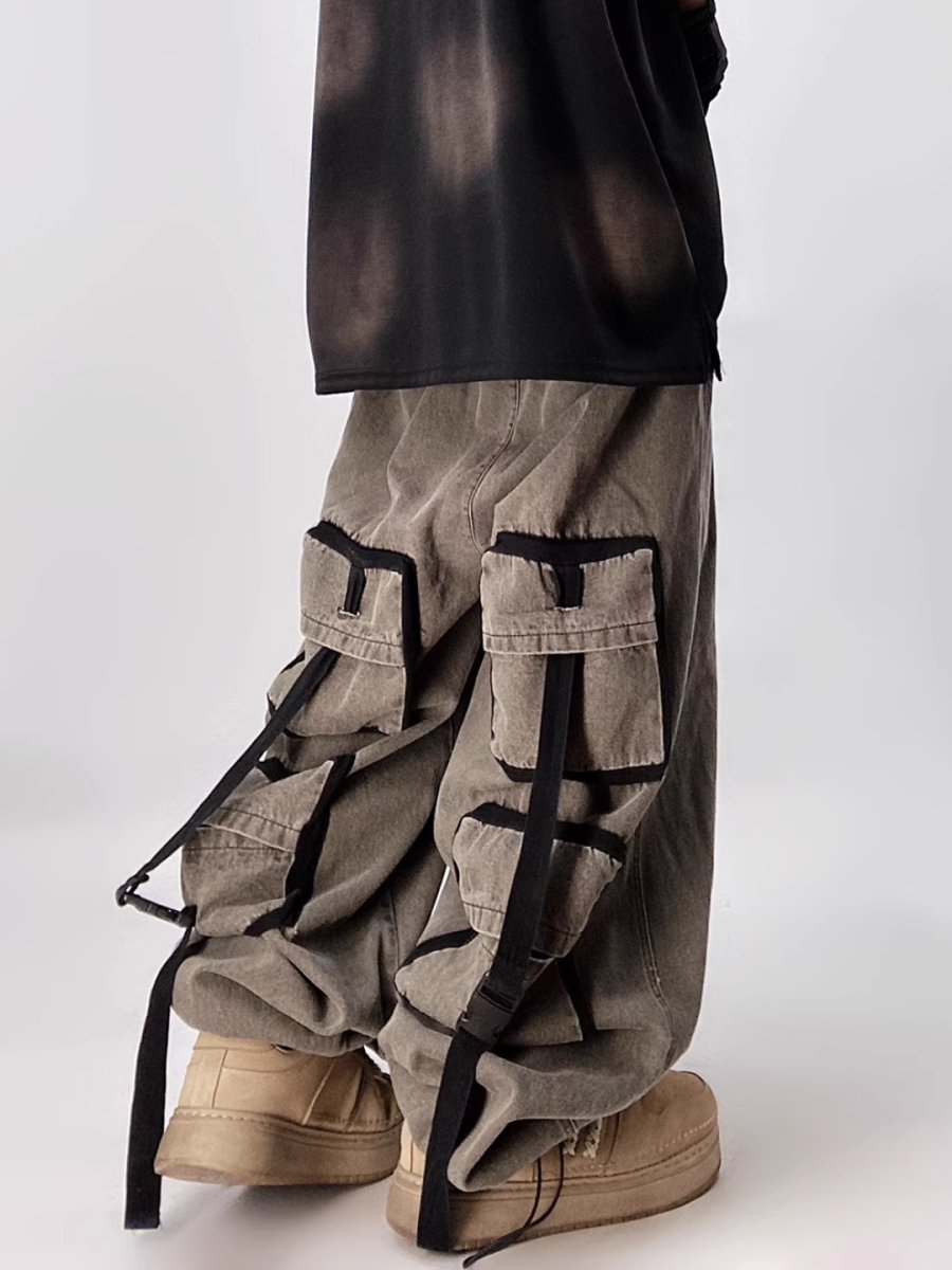 multi-pocket jeans B0141