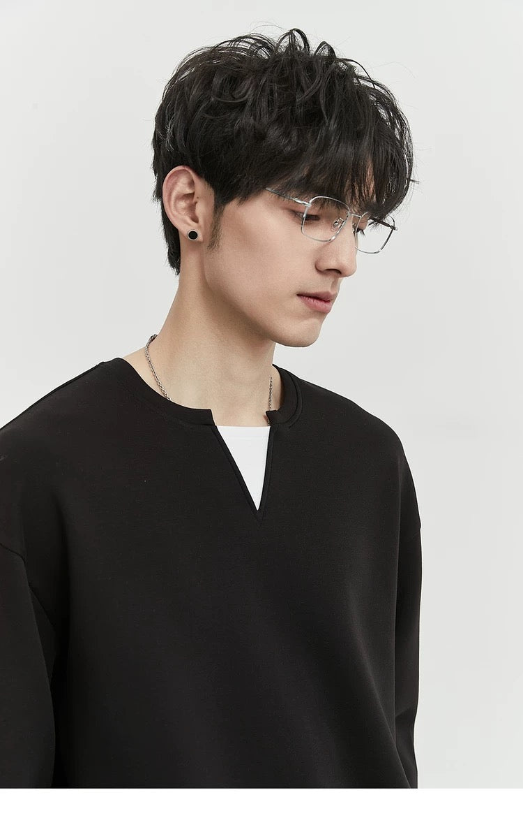 Bee Surprise Club: Chic Faux Two-Piece Bodysuit T0050