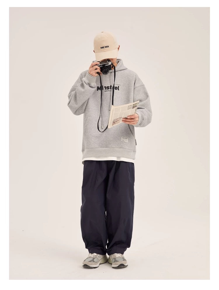 Men’s Vintage Hoodie – American Retro Heavyweight Pullover for Fall & Winter S0050