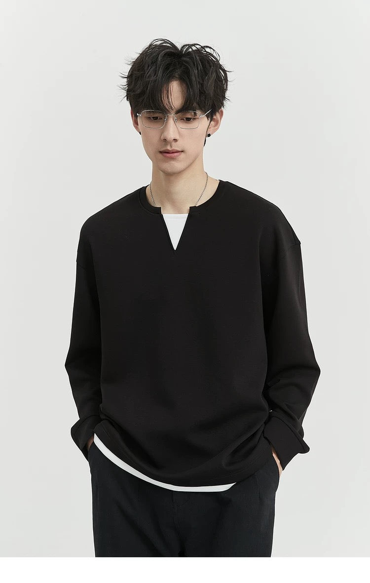 Bee Surprise Club: Chic Faux Two-Piece Bodysuit T0050