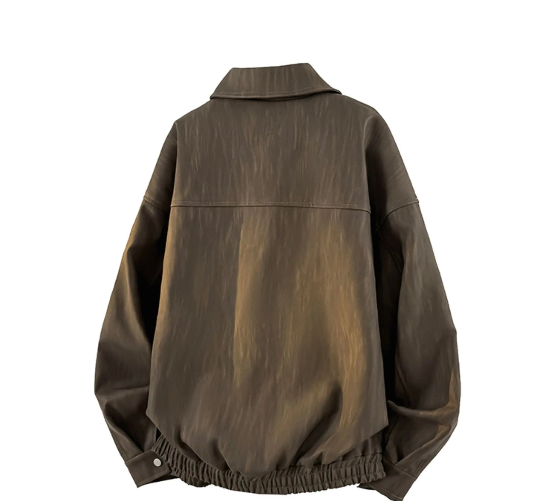 Men’s Streetwear Tie-Dye Bomber Jacket T0258