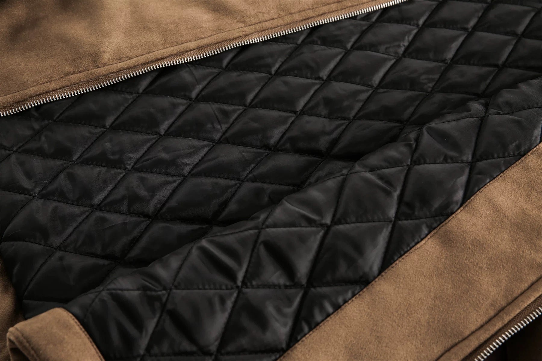 Abrigo de ante grueso estilo retro americano para hombre T0244