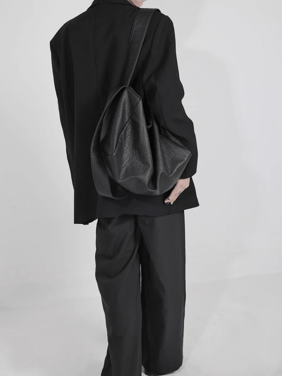 CROSSBODY SOFT LEATHER SHOULDER BAG A0061