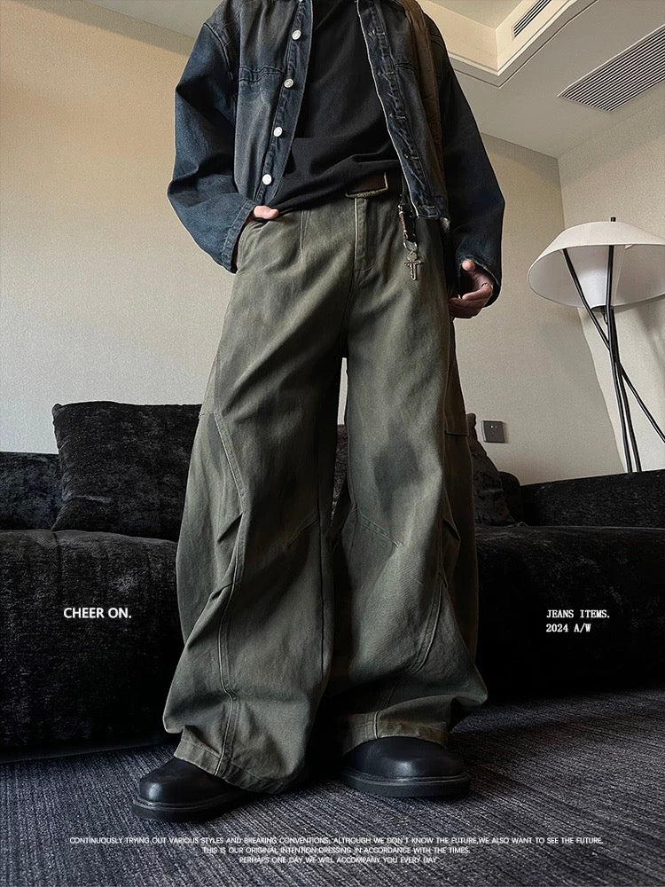 Vintage American Flare Cargo Pants B0110