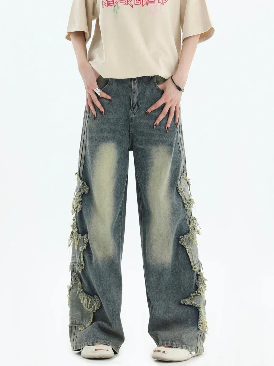 LOOSE THREE STRIPES LONG PANTS B0114