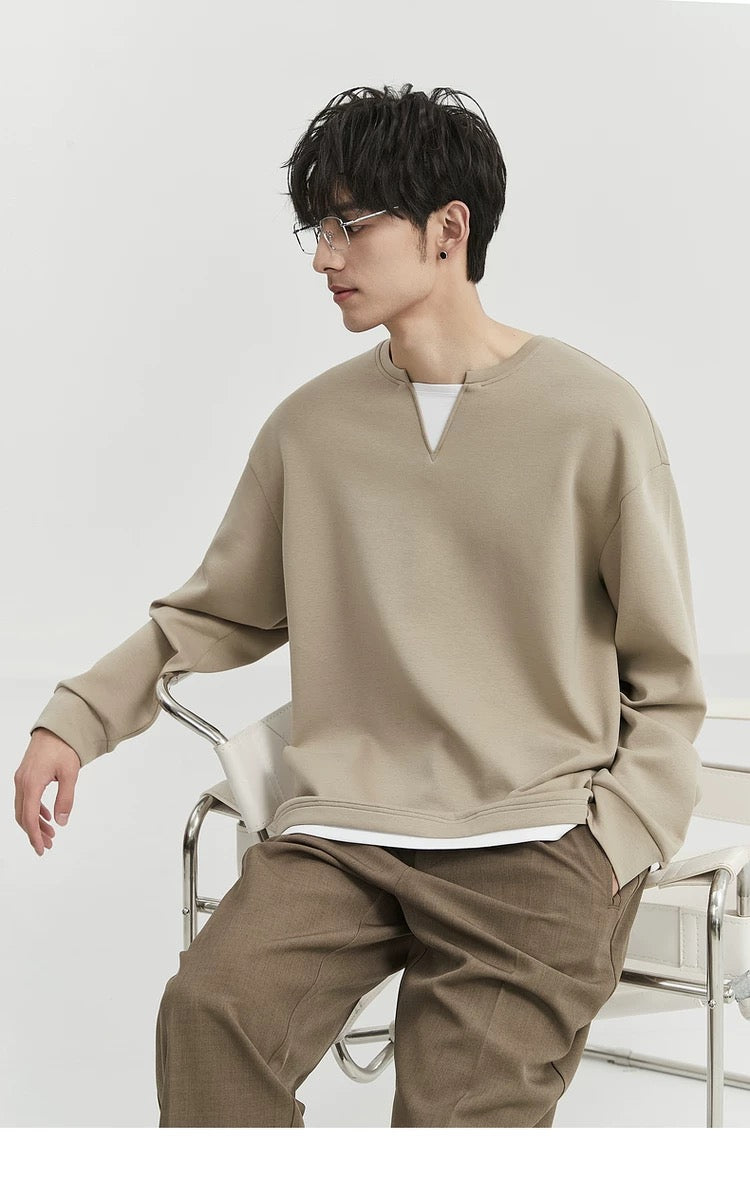 Bee Surprise Club: Chic Faux Two-Piece Bodysuit T0050